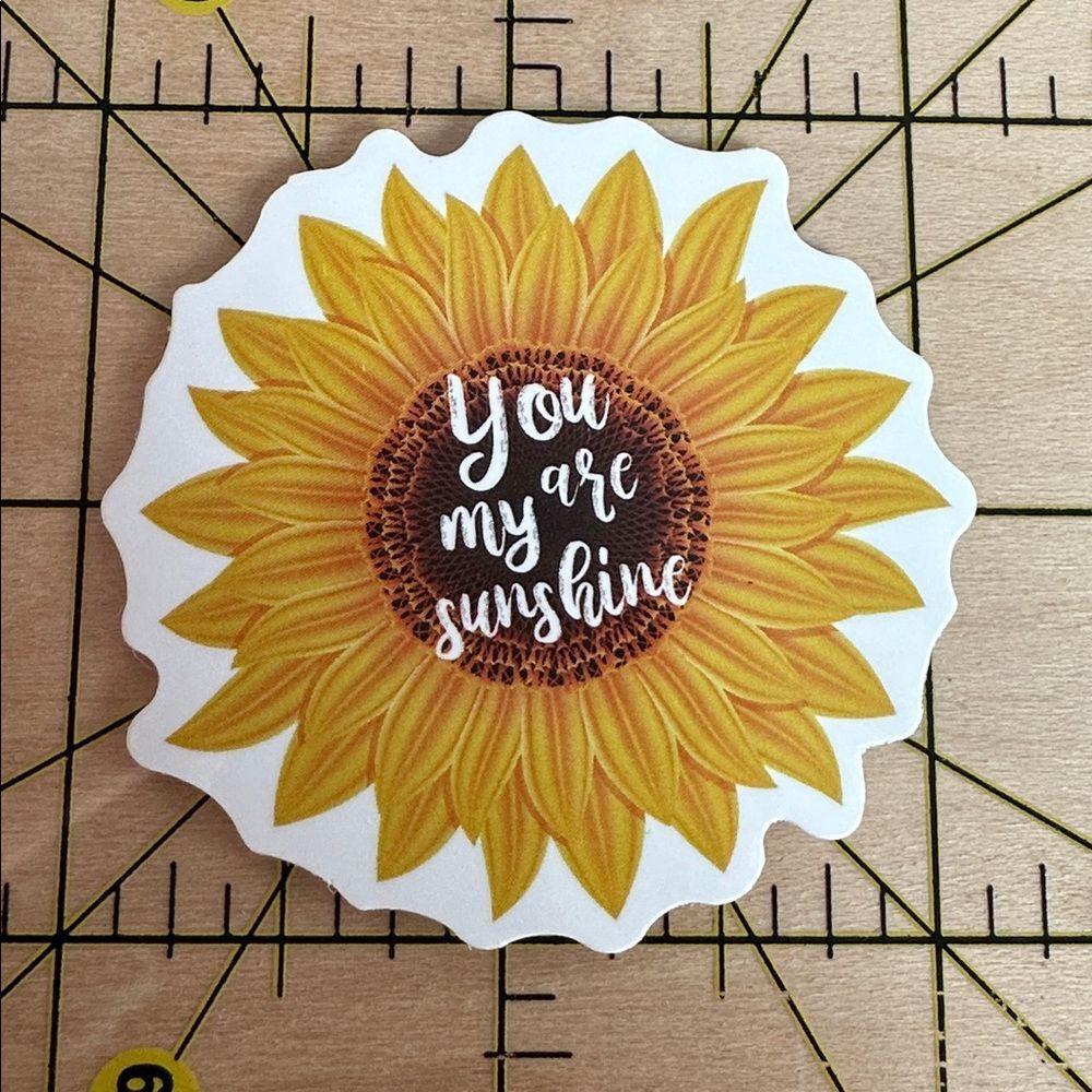 💜13/$13 +Bundle Sticker Sale | Sunshine Sunflower Flowers Waterproof Sticker